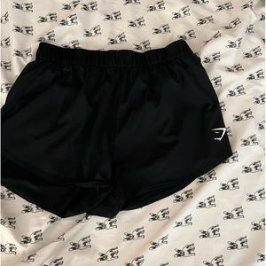 Gymshark Dry Fit Mesh Black Shorts Size S